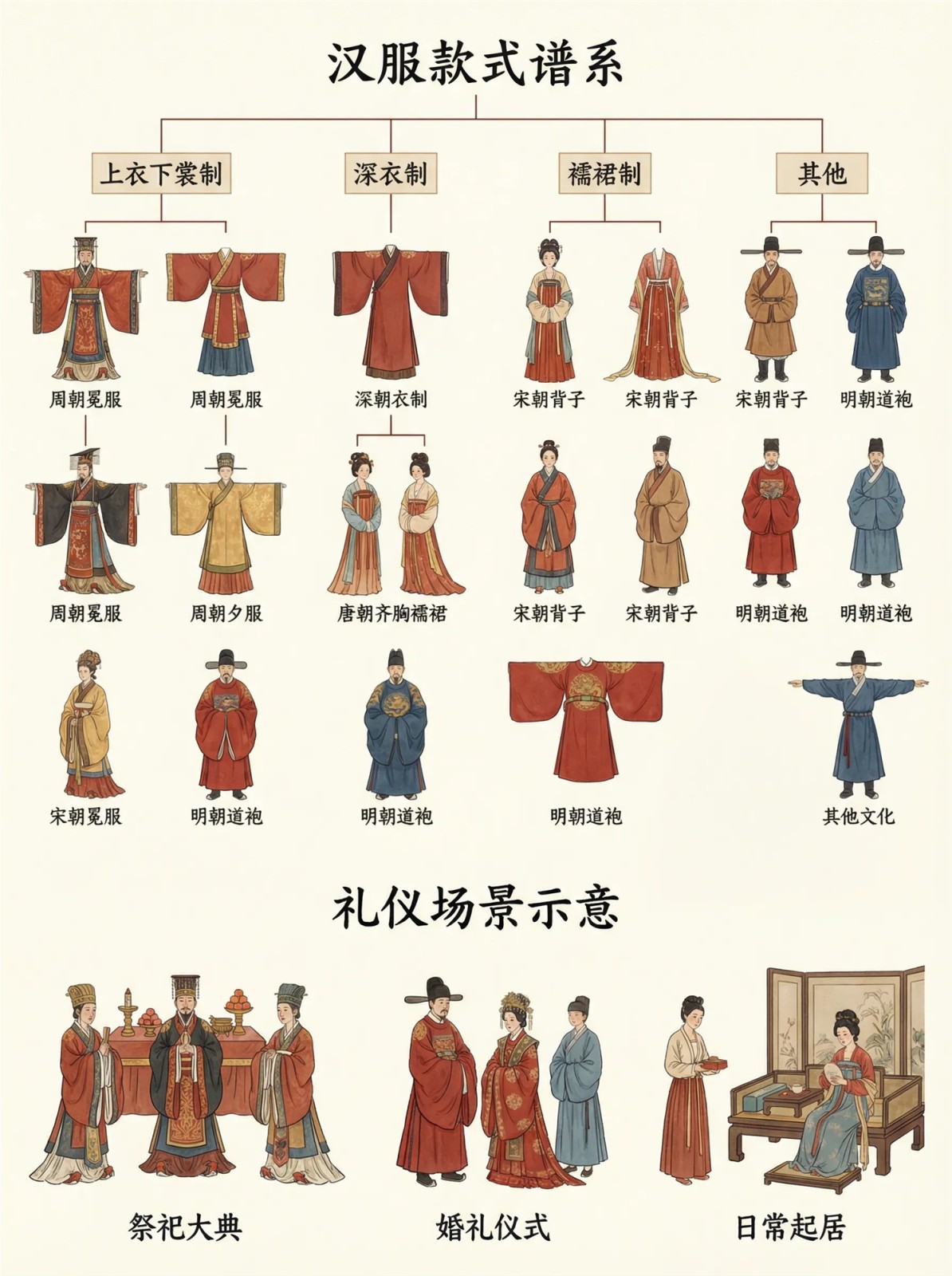 汉服 | 从 “衣冠上国” 读懂千年华夏的风骨与礼仪-汉服衣・汉服艺 | HanFuYi